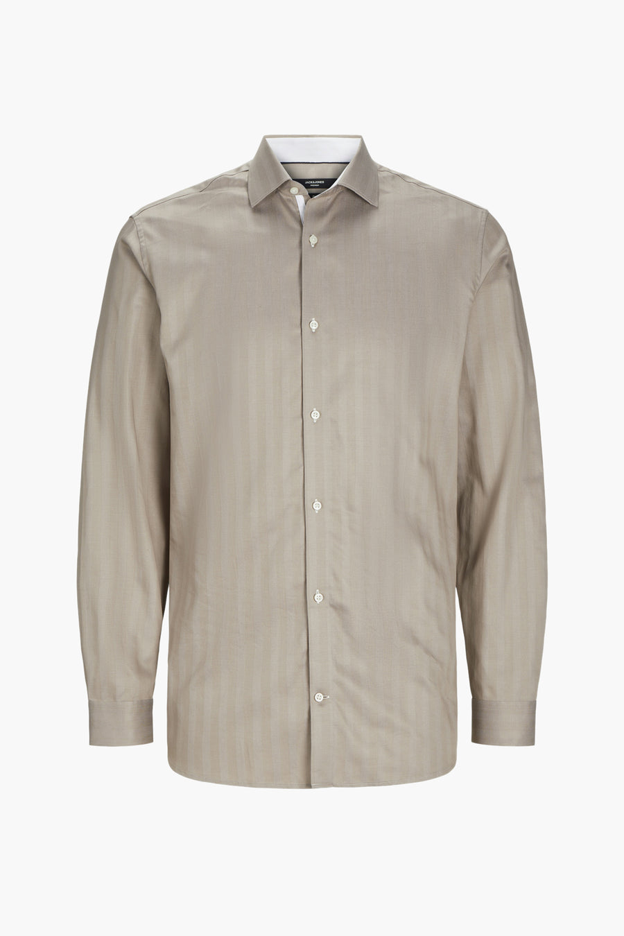 Chemise à manches longues - beige - PREMIUM by JACK & JONES
