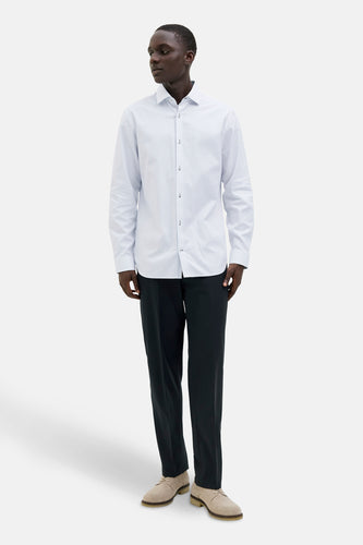 Chemise à manches longues - blanc