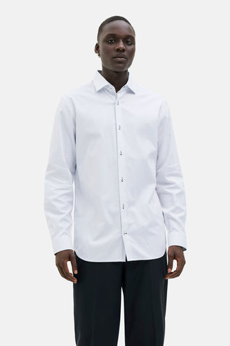Chemise à manches longues - blanc