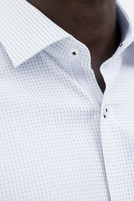 Chemise à manches longues - blanc