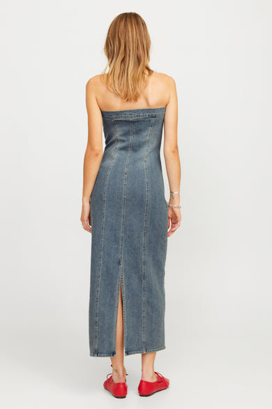 JXTINGA SLIM DENIM DRESS DNM