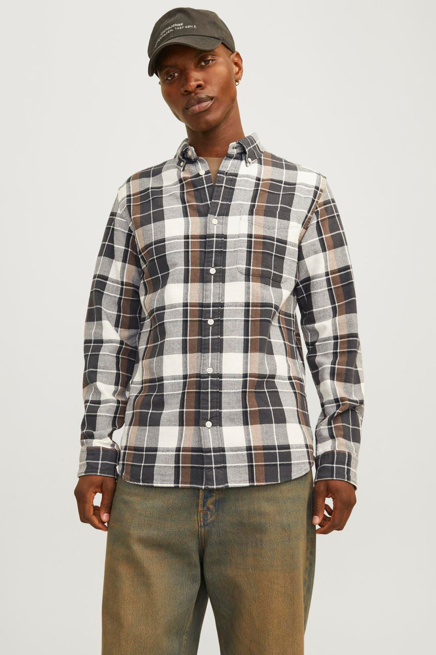 Chemise à manches longues - multicolore