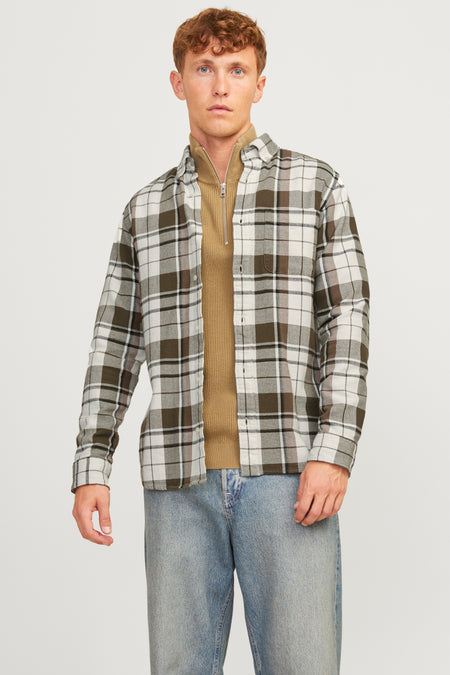 Chemise (manches longues) Vert - PREMIUM BLUE by JACK & JONES