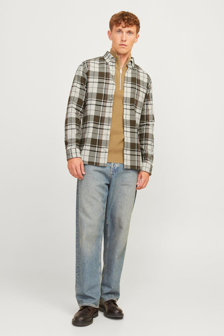 Chemise (manches longues) Vert - PREMIUM BLUE by JACK & JONES