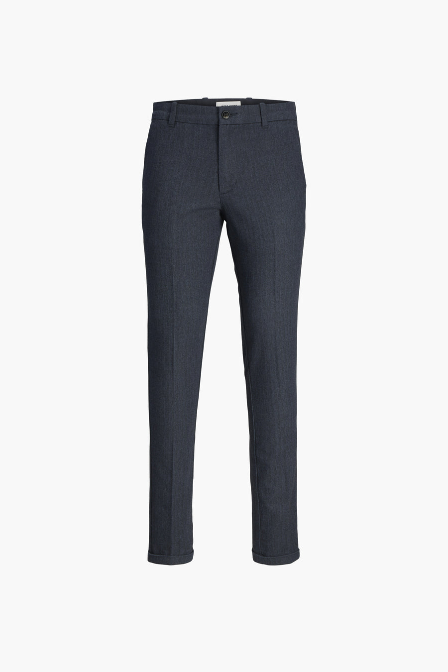 Marineblauwe pantalon voor heren.