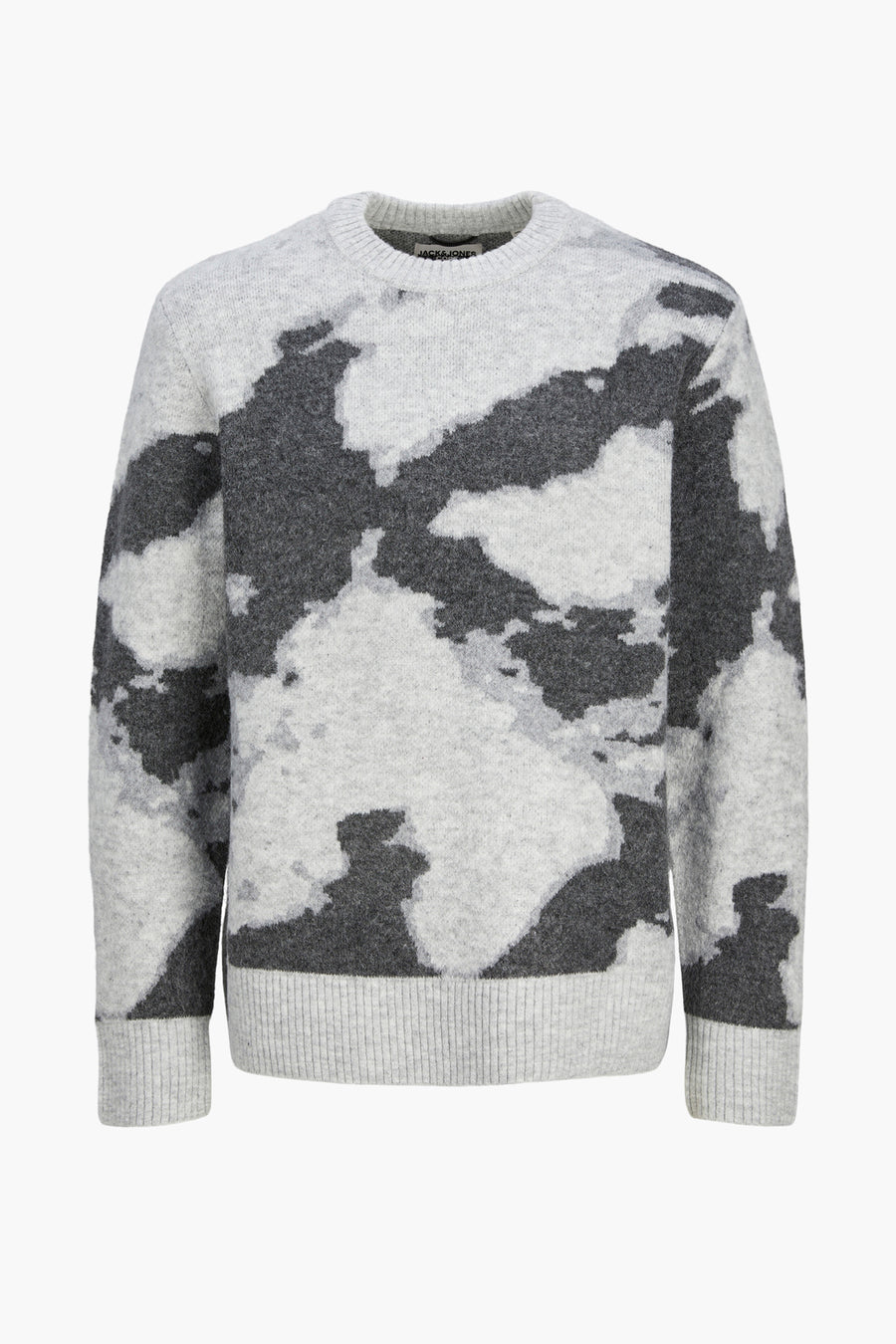 Pull à col rond - gris - CORE BY JACK & JONES