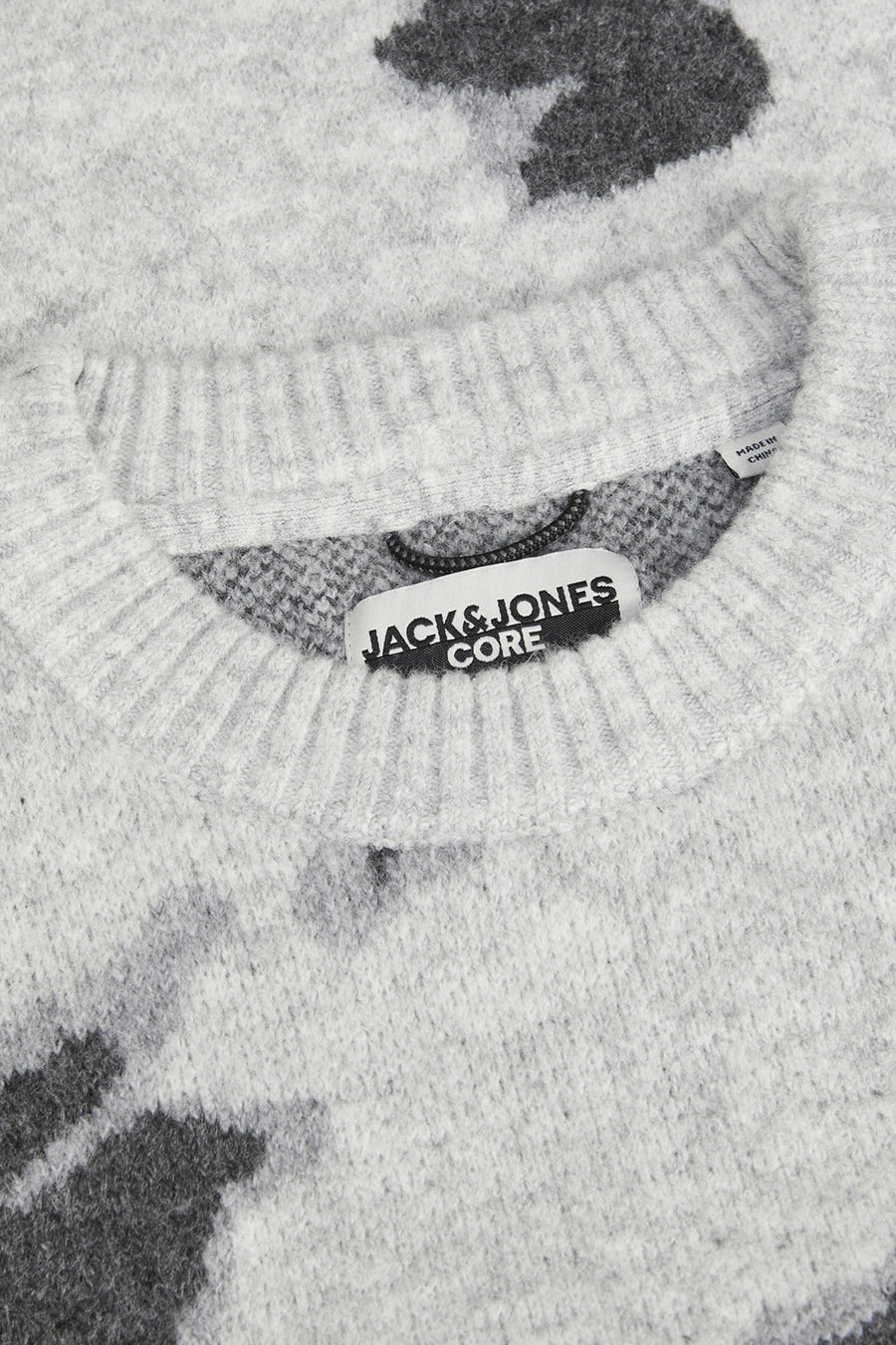 Pull à col rond - gris - CORE BY JACK & JONES