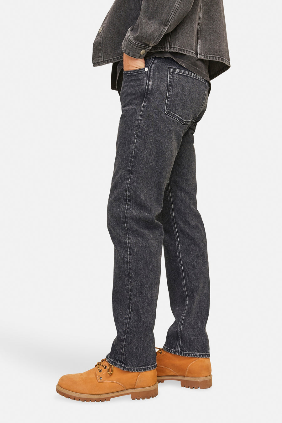 CHRIS - black denim - JACK & JONES JEANS INTELLIGENCE