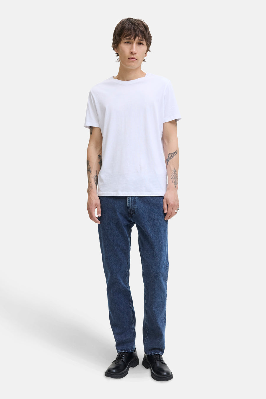 CLARK - dark blue denim - JACK & JONES JEANS INTELLIGENCE