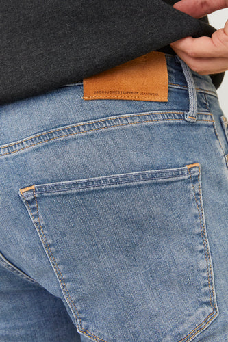 CLARK - mid blue denim - JACK & JONES JEANS INTELLIGENCE