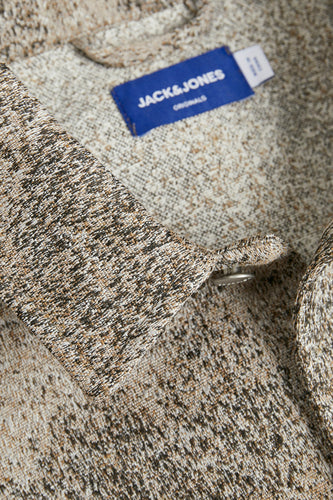 Chemise à manches longues - brun - ORIGINALS BY JACK & JONES