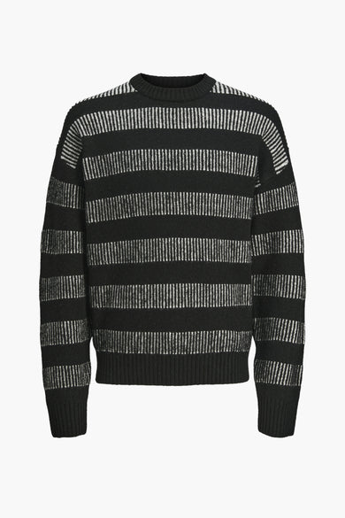 JCOSPACE STRIPE KNIT CREW NECK SN