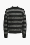 JCOSPACE STRIPE KNIT CREW NECK SN