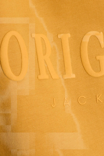 T-shirt à manches courtes - jaune - ORIGINALS BY JACK & JONES