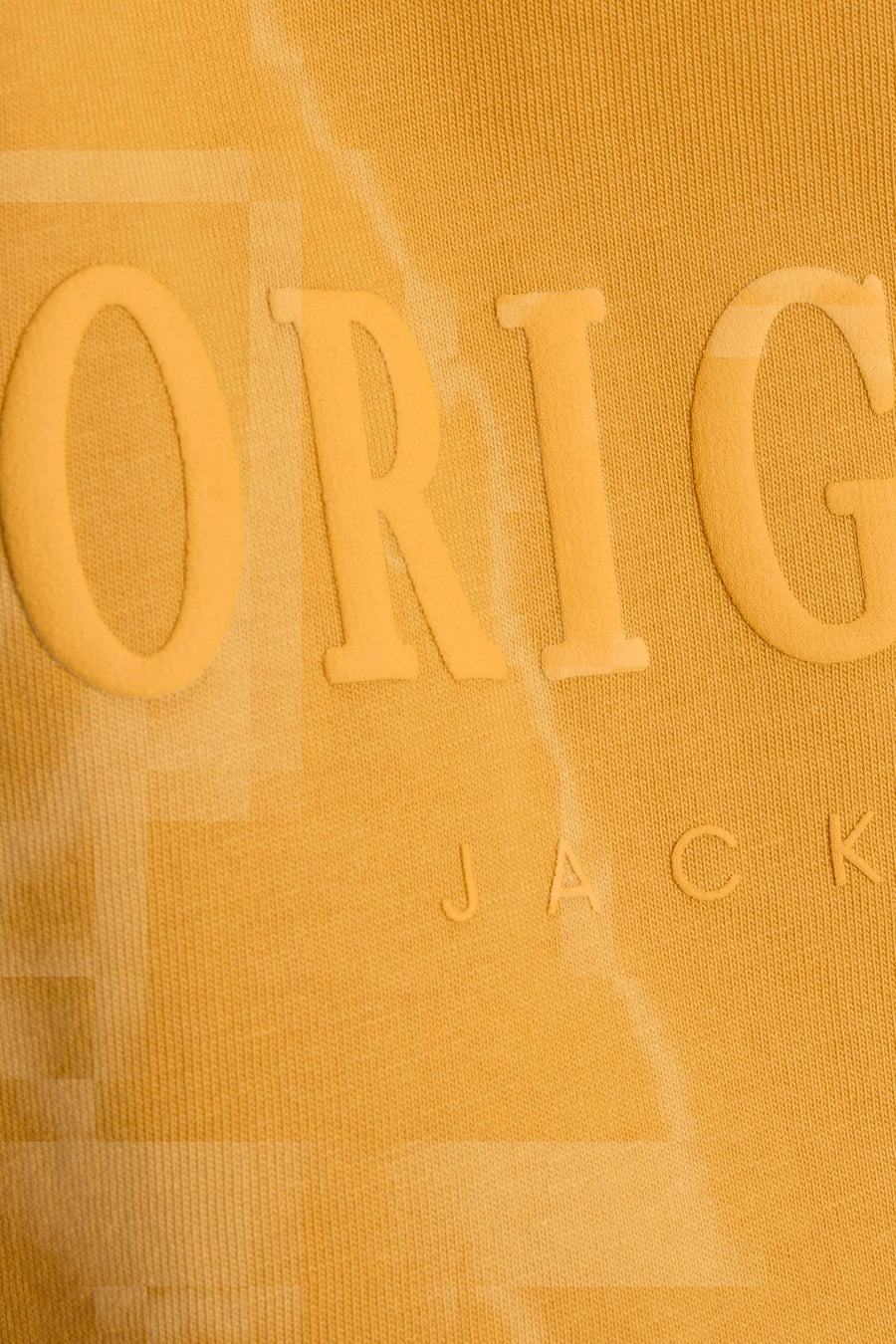 T-shirt à manches courtes - jaune - ORIGINALS BY JACK & JONES