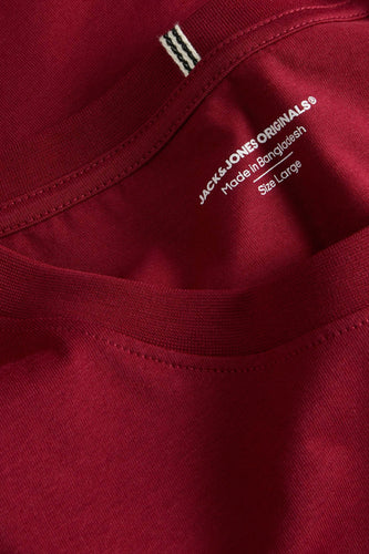 T-shirt à manches courtes - rouge - ORIGINALS BY JACK & JONES