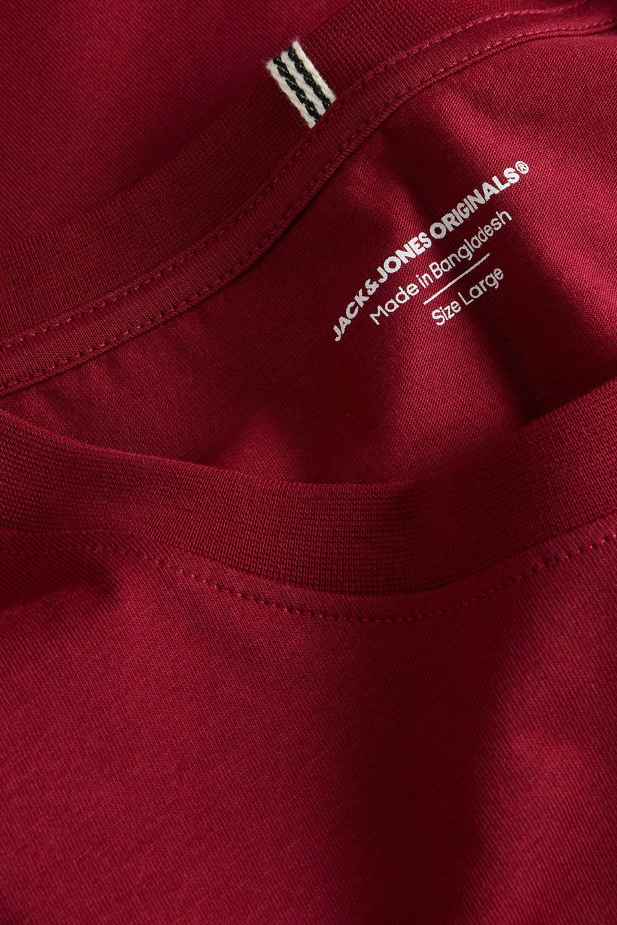 T-shirt à manches courtes - rouge - ORIGINALS BY JACK & JONES