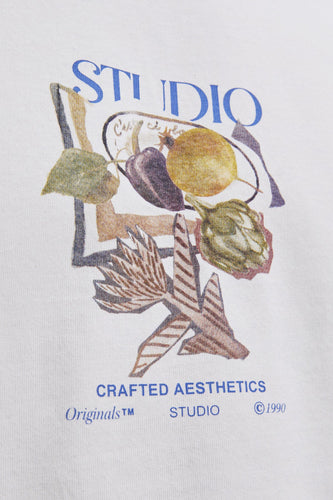 T-shirt à manches courtes - blanc - ORIGINALS BY JACK & JONES