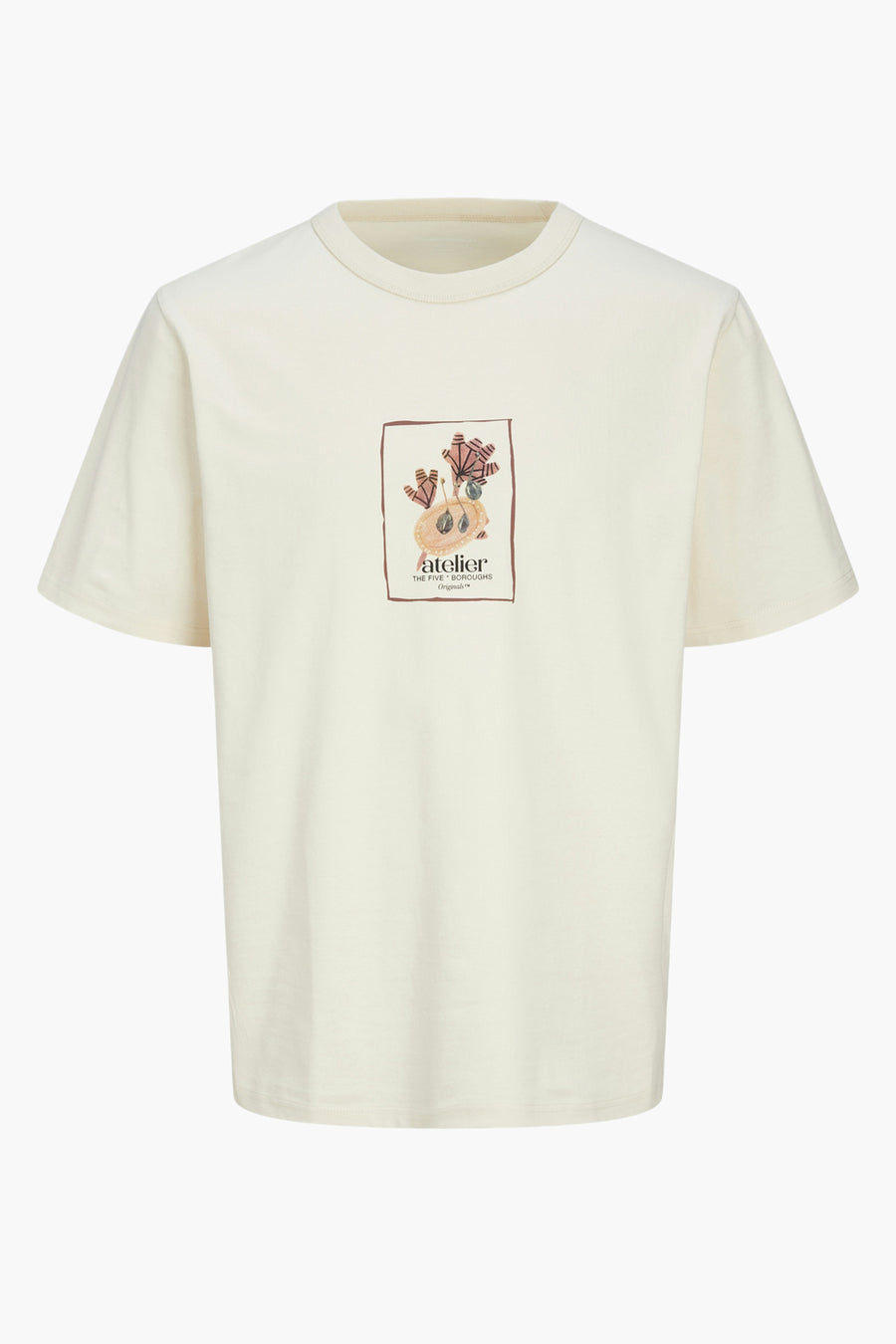 T-shirt à manches courtes - écru