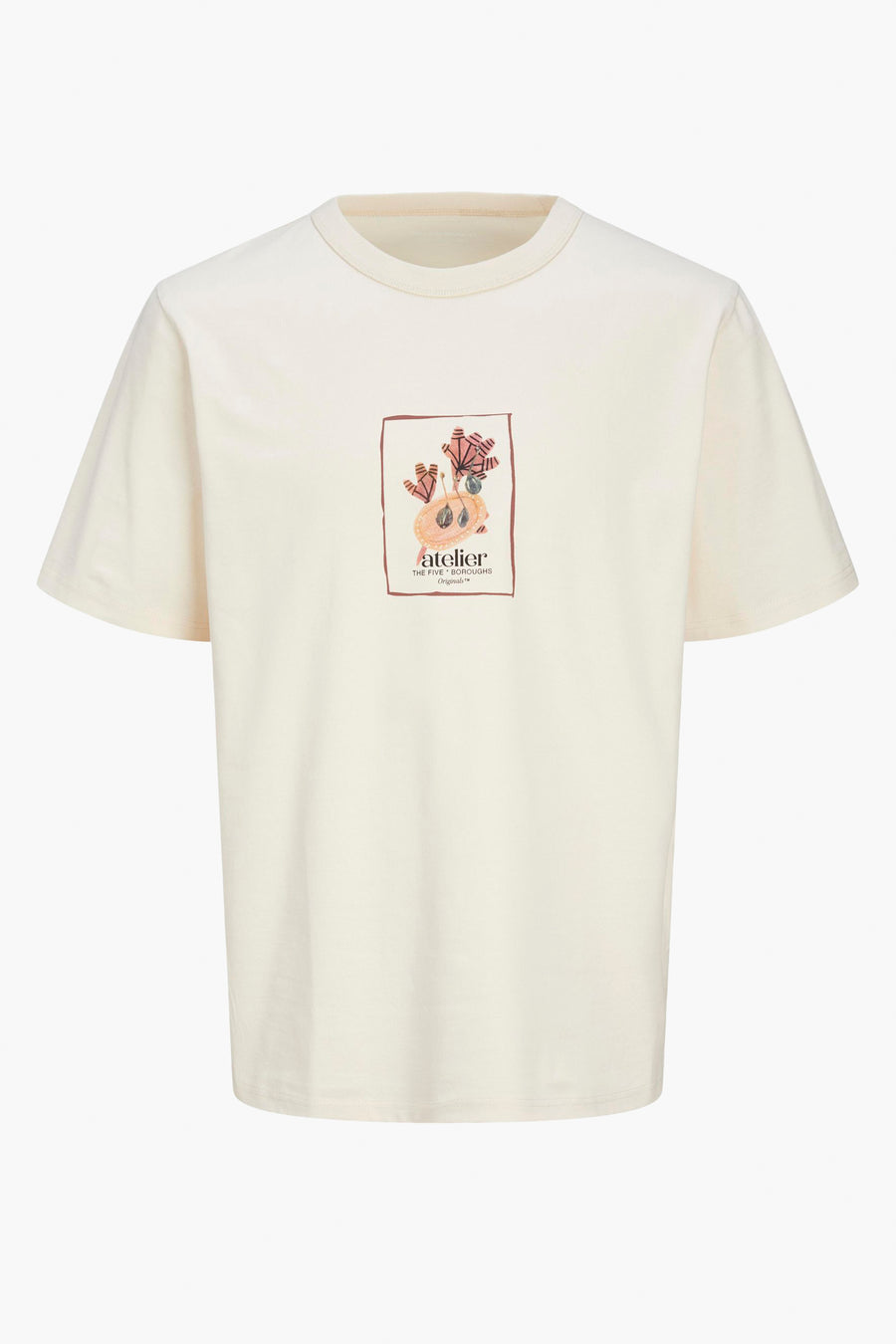 T-shirt à manches courtes - écru