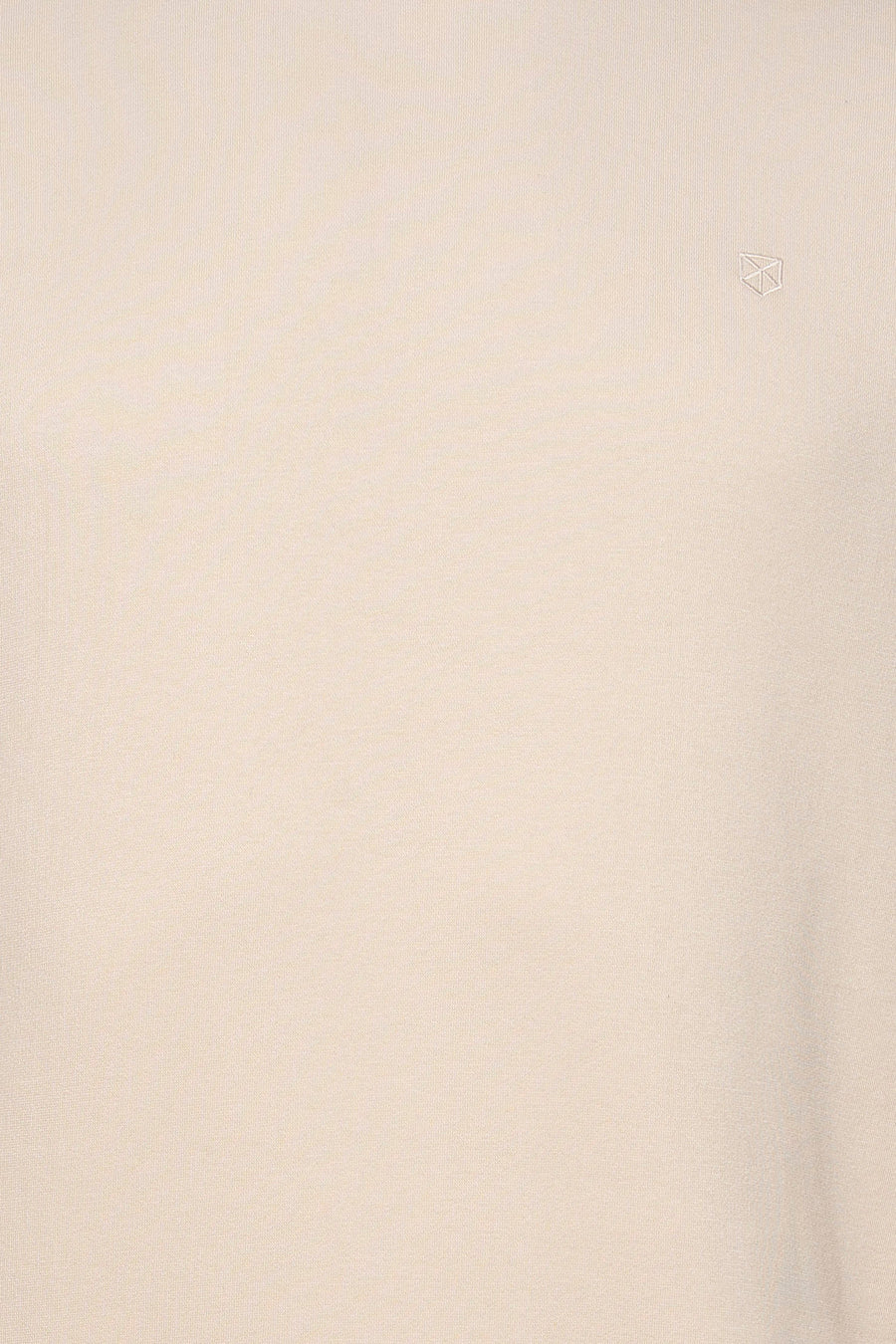 Sweat col O - beige