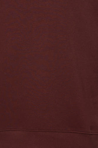 Sweat col O - brun