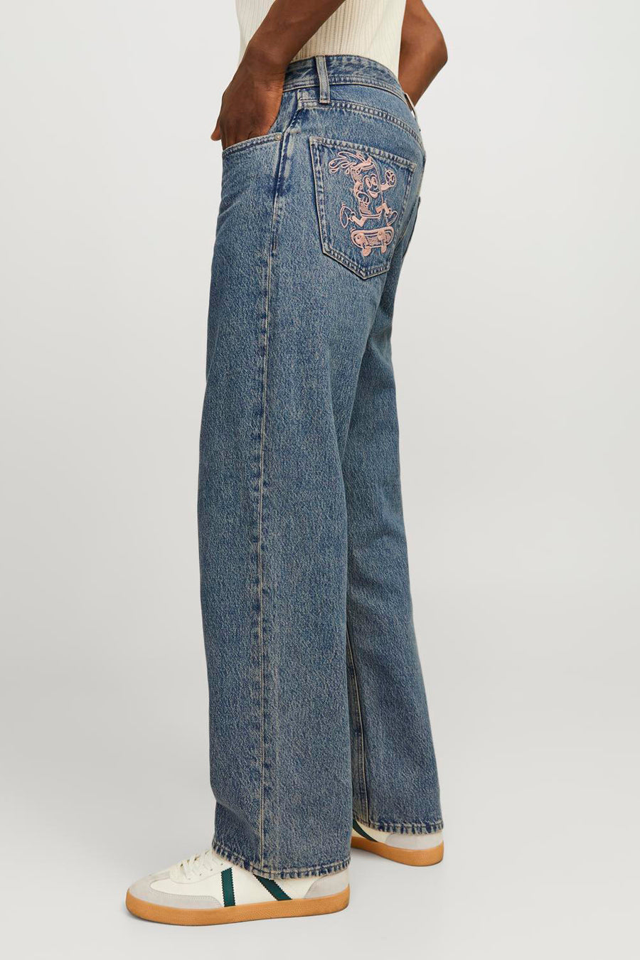 Jeans wide Mid blue denim - JACK & JONES JEANS INTELLIGENCE