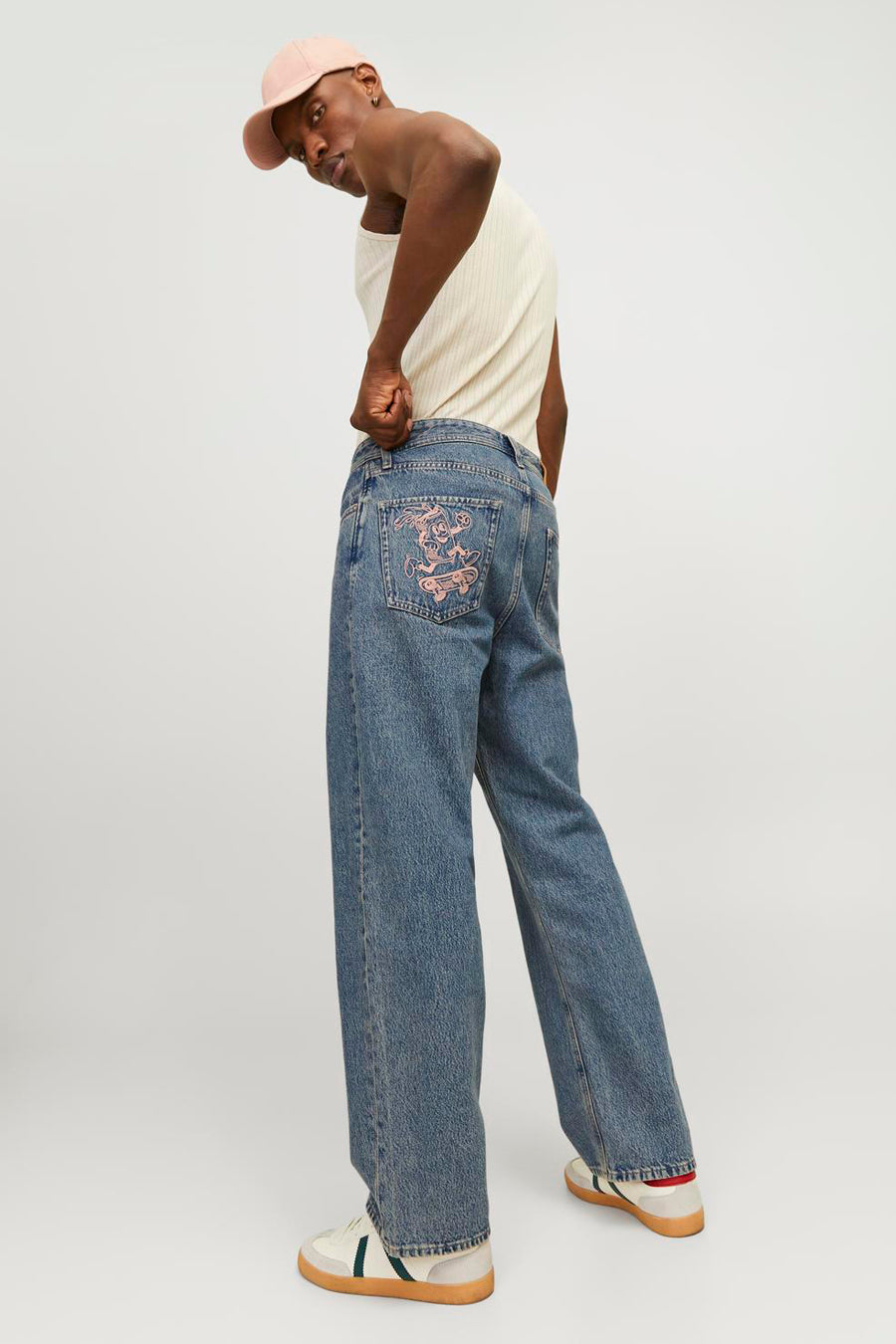 Jeans wide Mid blue denim - JACK & JONES JEANS INTELLIGENCE