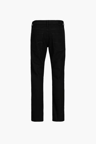 Jean fuselé noir de JACK & JONES JEANS INTELLIGENCE, avec poches visibles à l'arrière.