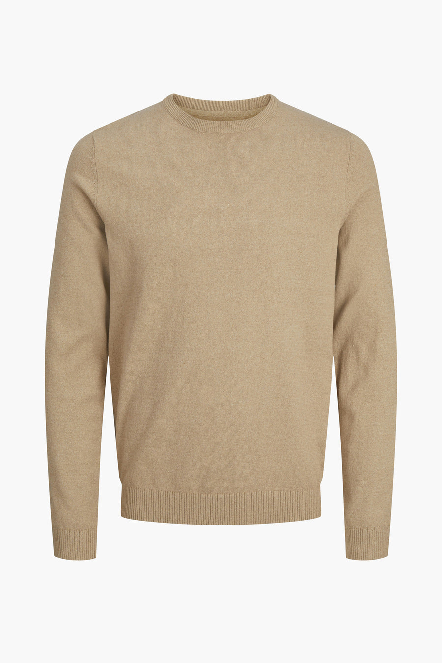 Pull à col rond - beige - JJREBEL