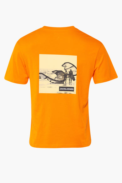 T-shirt (manches courtes) Orange - CORE BY JACK & JONES