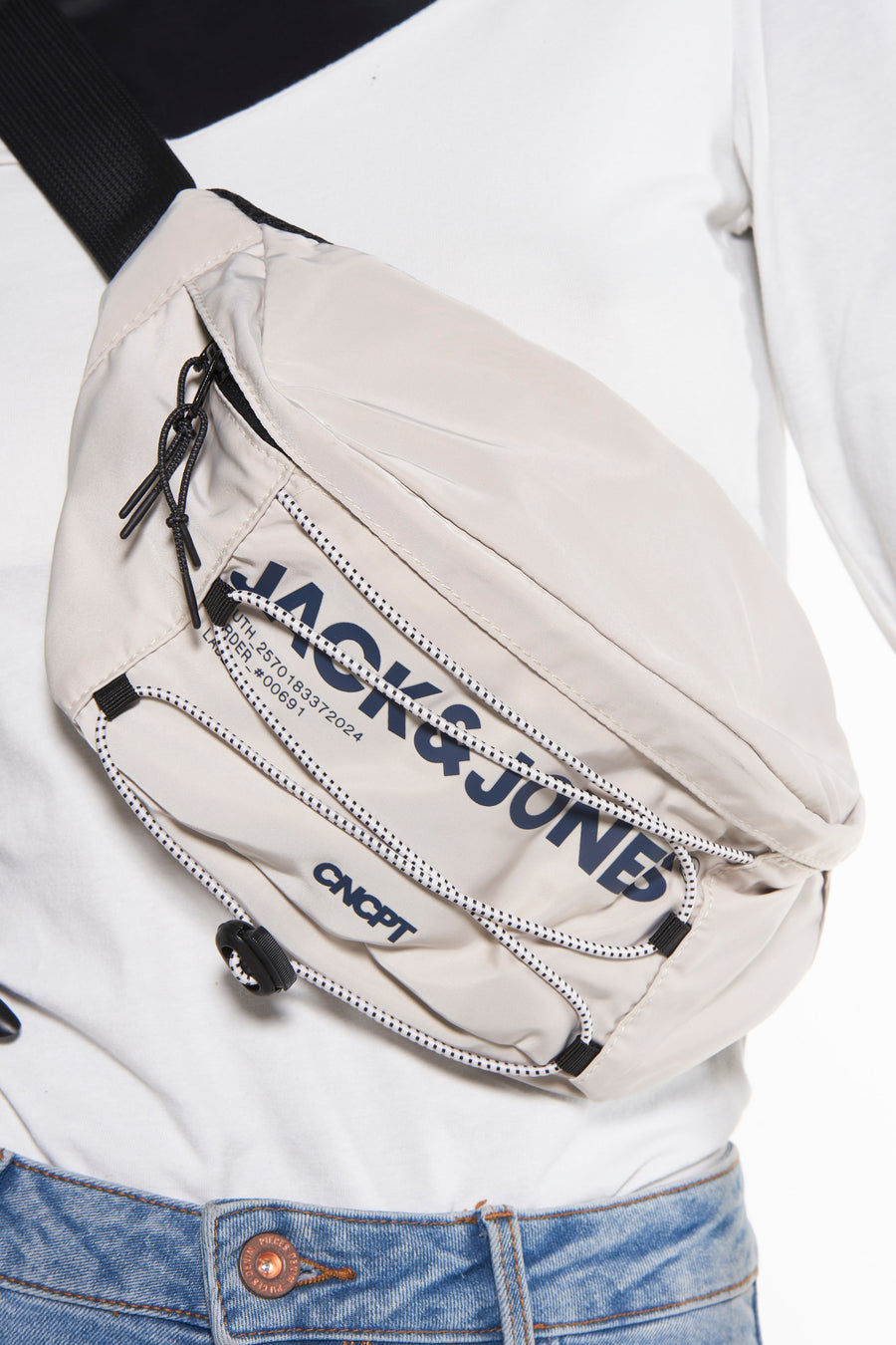 Sac à bandoulière - écru - ACCESSORIES BY JACK & JONES