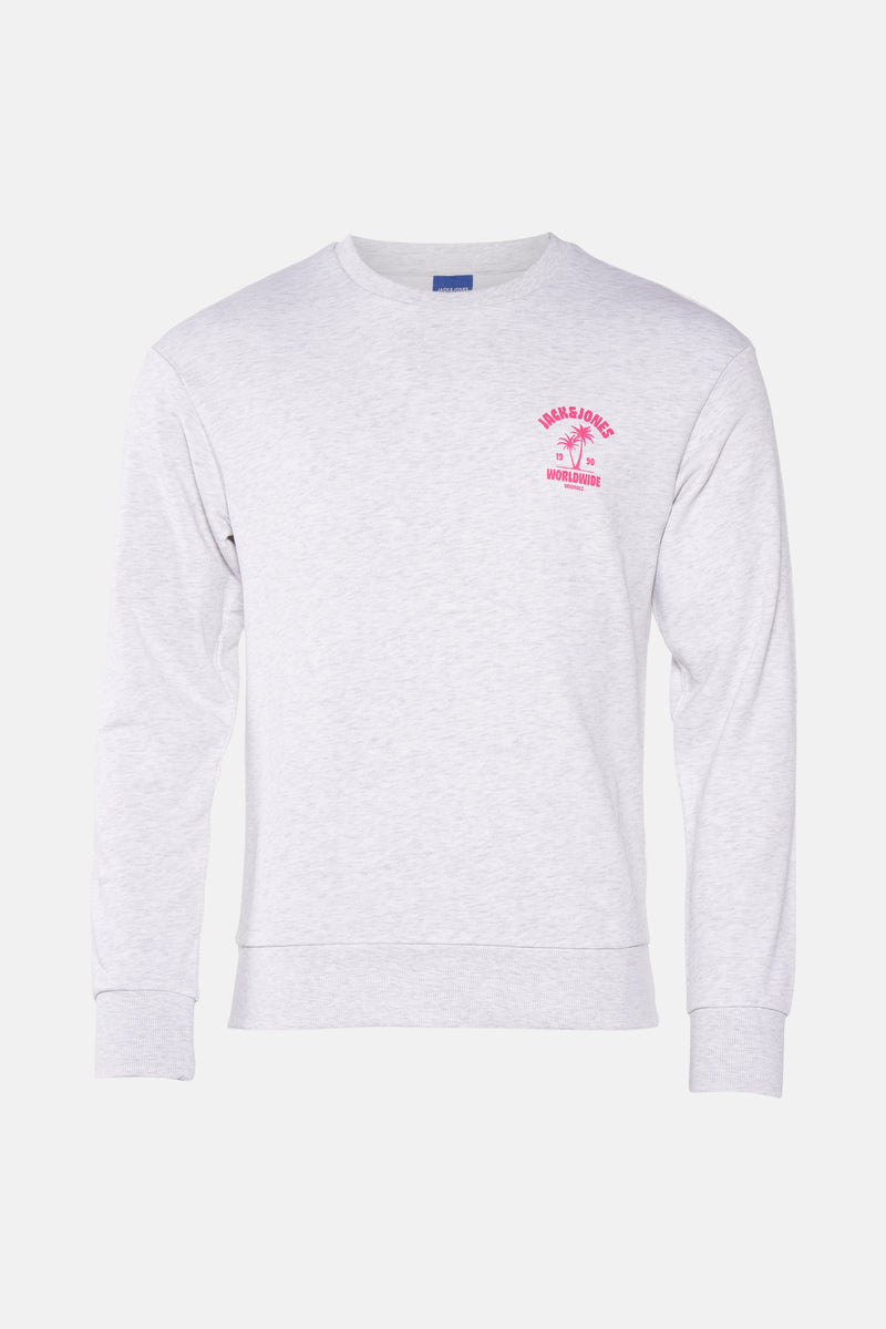 Sweat col O Gris - ORIGINALS BY JACK & JONES