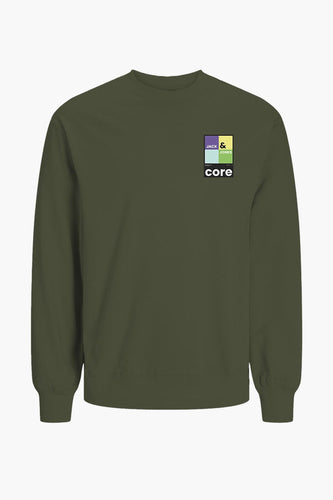 JCOJJ COLOR SWEAT CREW NECK