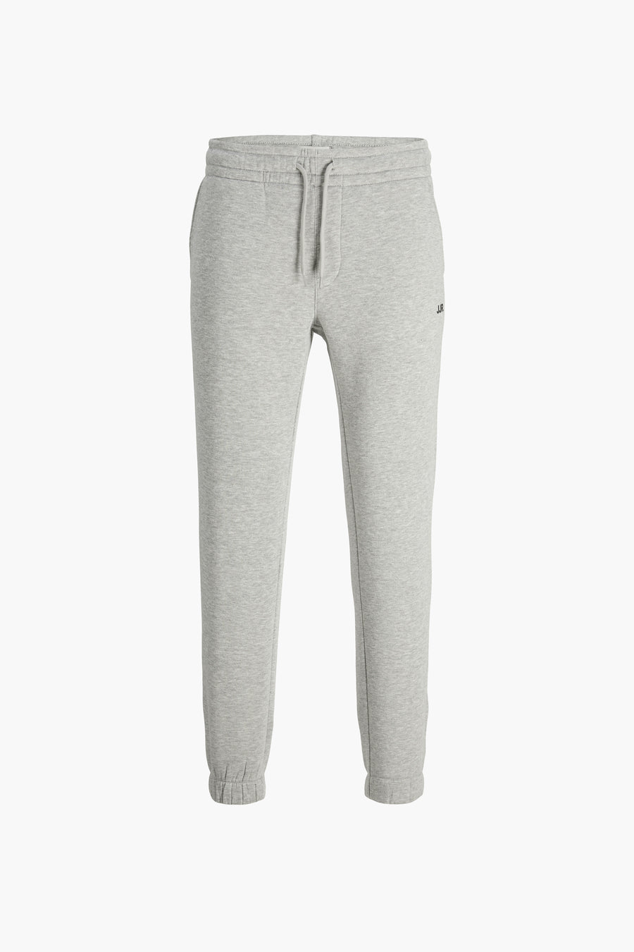Pantalon de jogging gris de JJREBEL, avec cordon de serrage à la taille et bordures élastiques.