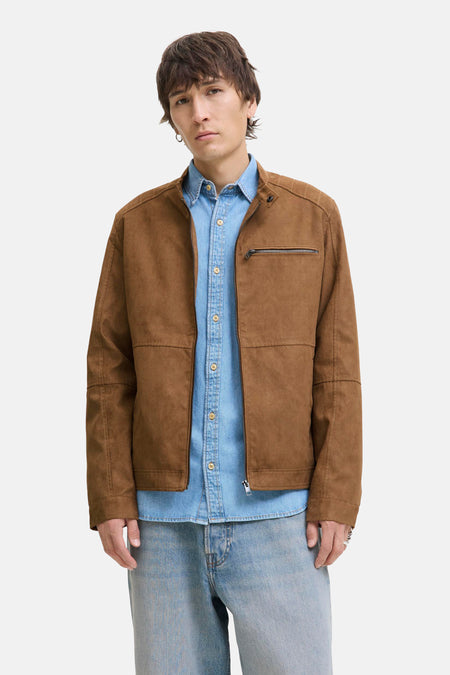 Veste courte brun - PREMIUM BLUE by JACK & JONES