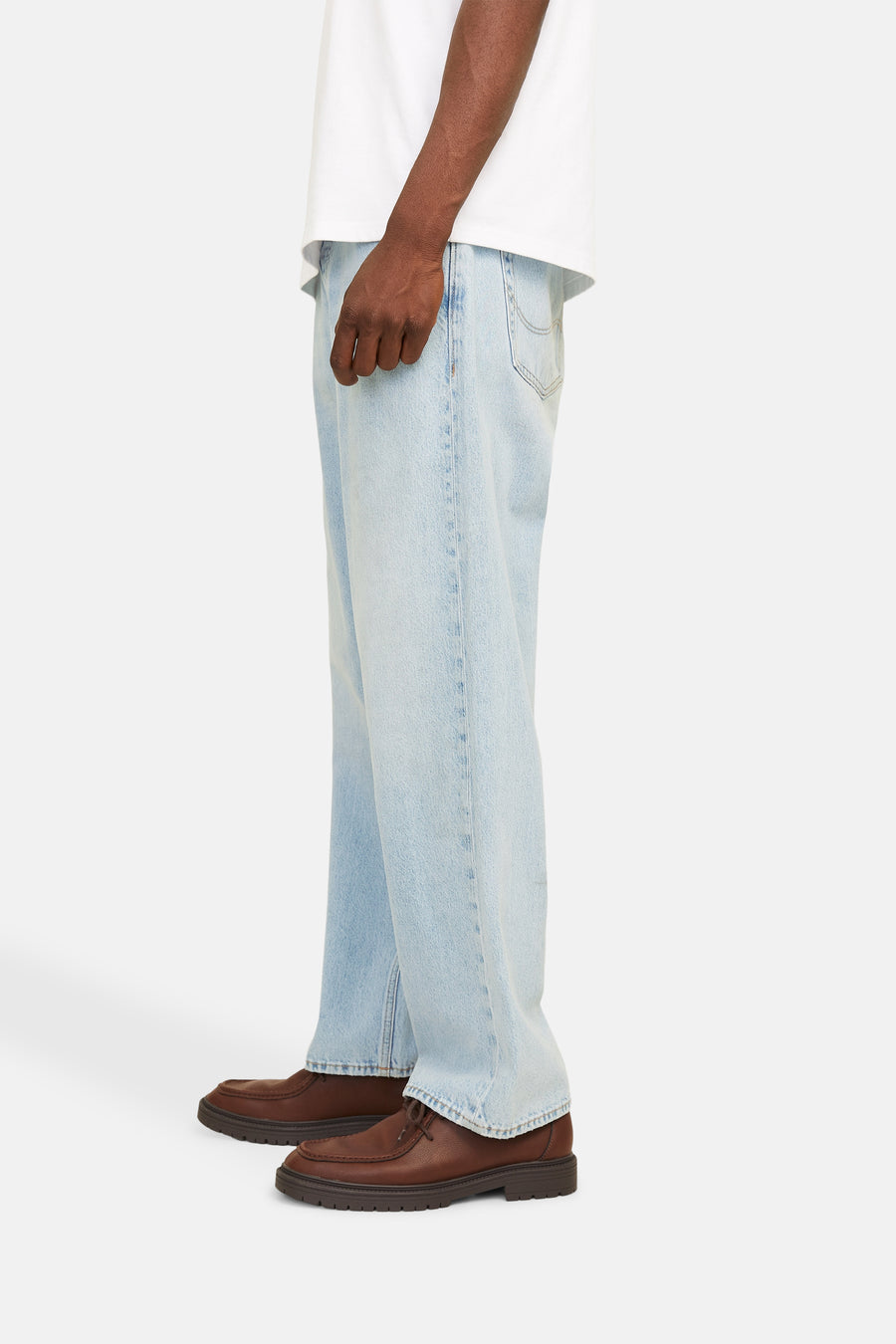 Jeans wide light blue denim - JACK & JONES JEANS INTELLIGENCE - JACK & JONES JEANS INTELLIGENCE