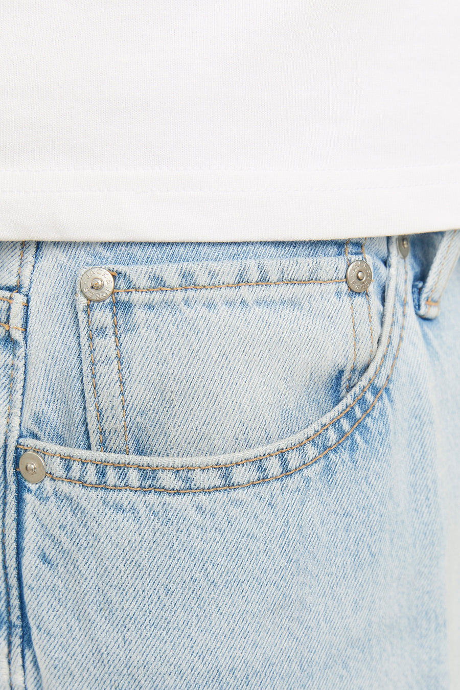 Jeans wide light blue denim - JACK & JONES JEANS INTELLIGENCE - JACK & JONES JEANS INTELLIGENCE