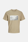 T-shirt à manches courtes - argenté