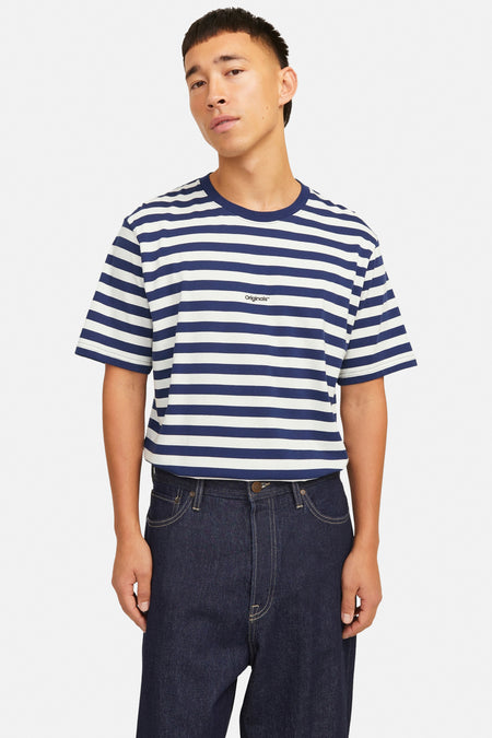 T-shirt (manches courtes) Bleu - ORIGINALS BY JACK & JONES