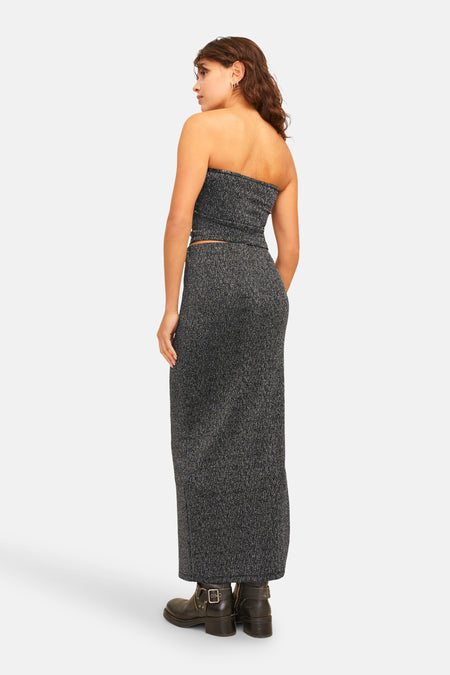 JXSIGGA GLITTER BANDEAU TOP JRS