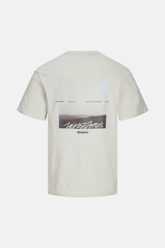JCOCHARLIE BACK PRINT TEE SS CREW NECK