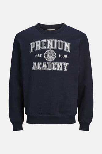 Sweat col O bleu - PREMIUM BLUE by JACK & JONES