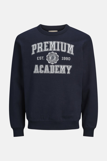 Sweat col O Bleu - PREMIUM BLUE by JACK & JONES