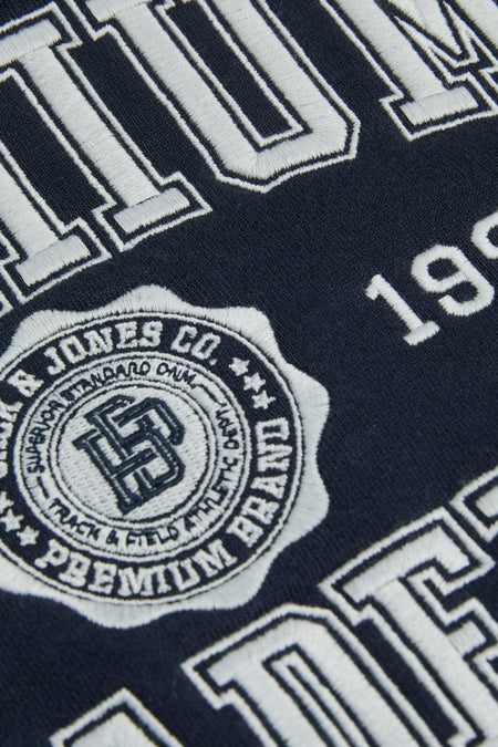 Sweat col O Bleu - PREMIUM BLUE by JACK & JONES