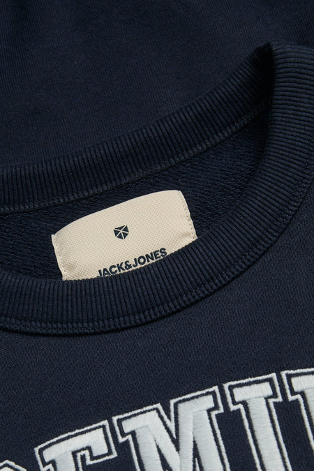 Sweat col O Bleu - PREMIUM BLUE by JACK & JONES
