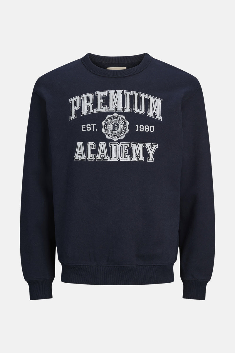 Sweat col O Bleu - PREMIUM BLUE by JACK & JONES