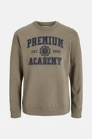 Sweat col O Brun - PREMIUM BLUE by JACK & JONES