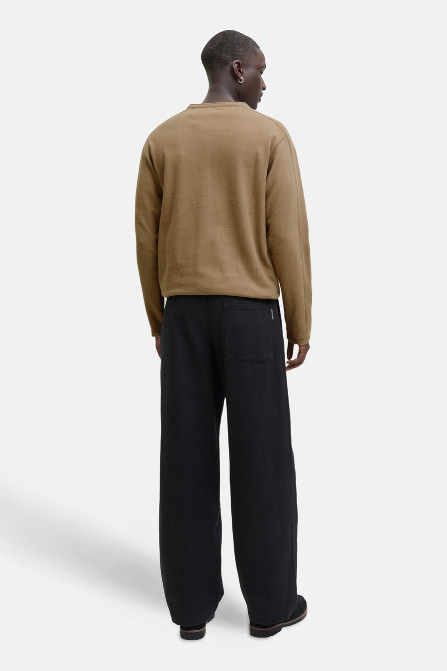 T-shirt à manches longues - brun