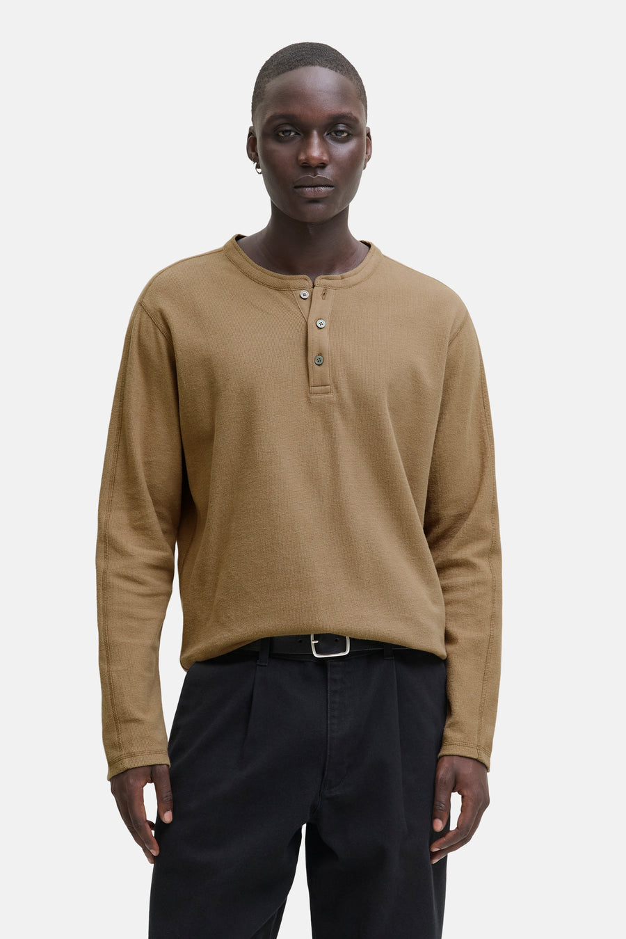 T-shirt à manches longues - brun